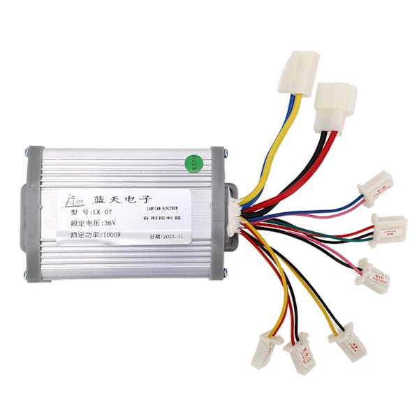 Elcykel Børstet Controller Lithium Elcykeldele Tilbehør 36V 1000w