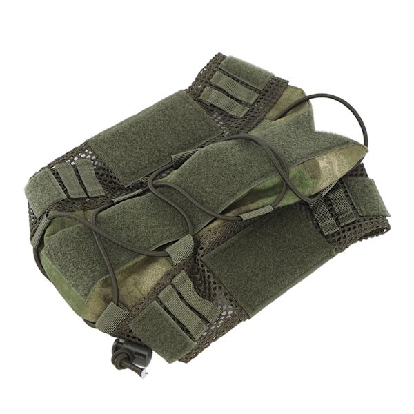 Hjälmskydd Nylon Justerbart Kamouflage Combat Militärträningstygskydd för snabbhjälm CO 17 FG