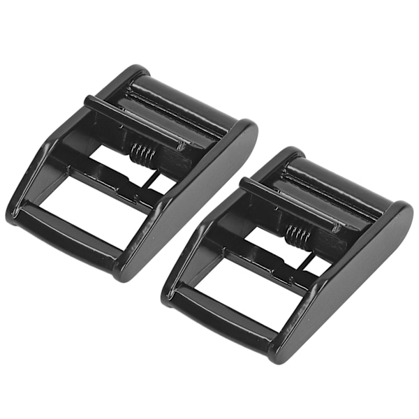 2 STK 304 Rustfrit stål Cam Buckle Spænder Webbing Press Spænder Binding Fastgørelseselementer Marine hardware Yachttilbehør 25MM