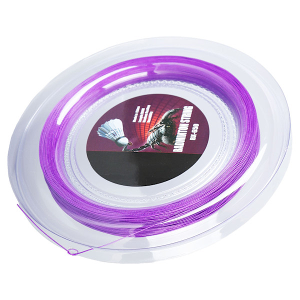 0,72 mm 200 m Badmintonracket String Nylon Badminton Träningsracket String Line BX 650 Lila