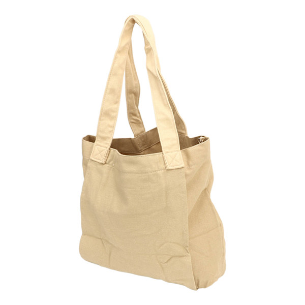 Yogamatta Bärväska Bärbar förvaring Canvas Carryall Axelväska 2 lager med dragkedja Khaki