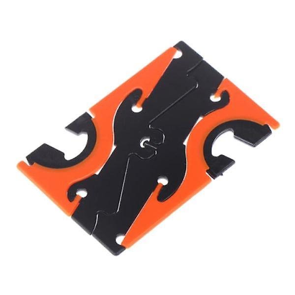 Selfie carbonkort foldbar mobiltelefonholder og justerbart mobiltelefontilbehør (et stykke) orange