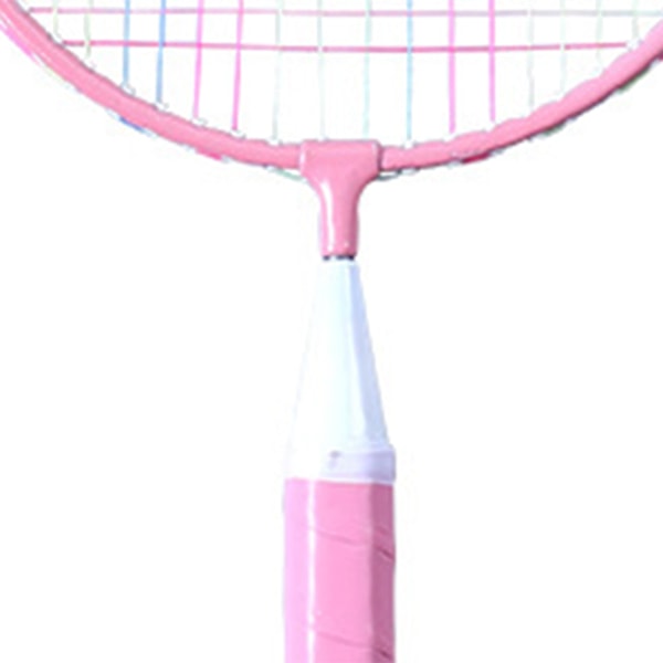 Badmintonracket för barn Grundskoleelever Utomhussport Badmintonracket Rosa