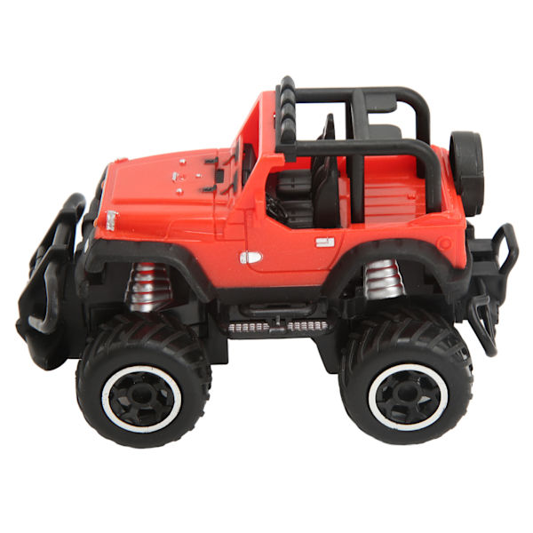 1:43 Lasten RC-auto 4-kanavainen kauko-ohjattava maasto RC-auto Lasten ulkolelu pojille Tytöille Punainen