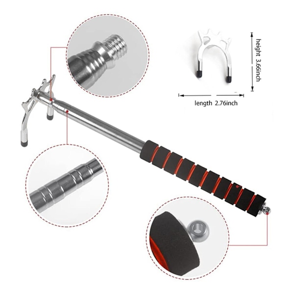 Teleskopisk Billardkø-Bro med Avtakbart Brohode - Billardkø-Tilbehør