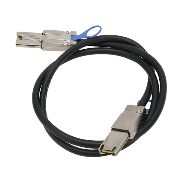 SFF 8088 - SFF 8088 -kaapeli, ammattimainen standardi, uros-uros, 12 Gbps Mini SAS 26Pin -kaapeli tietokoneelle, 1 m