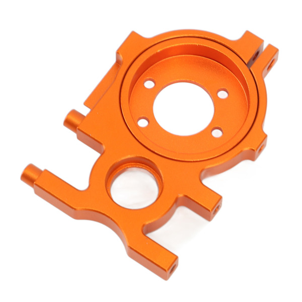RC Motorfäste med skruvar Motorhållare i aluminiumlegering för ZD Racing 1/8 RC Car Orange Färg