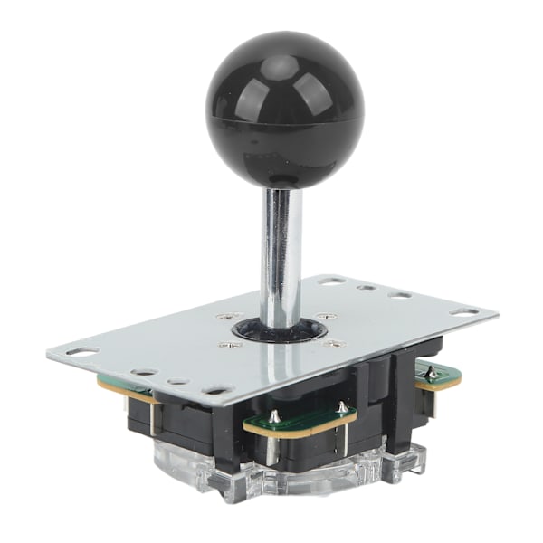 Arcade Joystick Gamepad DIY Joystick Arcade Game Fighting Stick Ersättningsdelar Pin Kretskort med kulhuvud Svart
