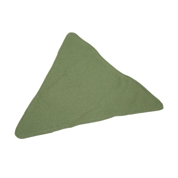 Stativ Pall Duk Vikbar Bärbar Triangel Pall Duk Hantverk Robust Camping Pall Duk för BBQ Party Vandring Militärgrön