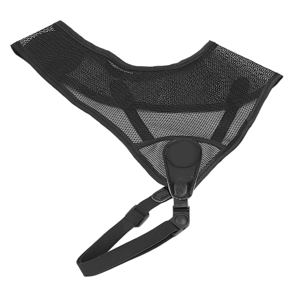 Bågskytte Bröstskydd Justerbar 3D Komposit Mesh PU Läder Andas Lättvikt Jakt Bågskytte Bröstskydd M