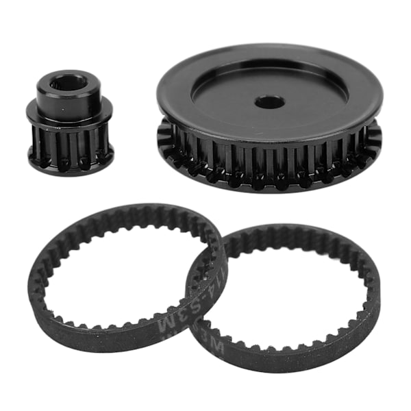 12T 30T remdrivning växellådor Systembyte för Traxxas 1/10 RC Crawler Car Upgrade DIY Parts Black