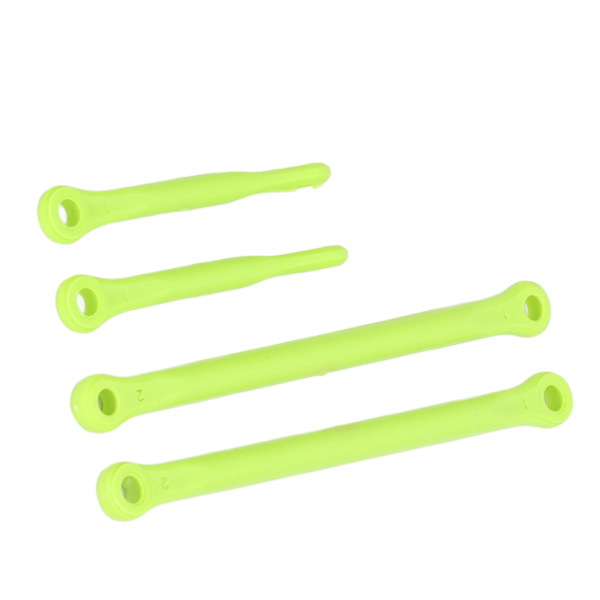4 stk. RC Bil Tie Link Rod RC Styring Trækstang Link Plast RC Retrofit Opgraderingsdele til WLtoys 1/12 12428 RC Bil