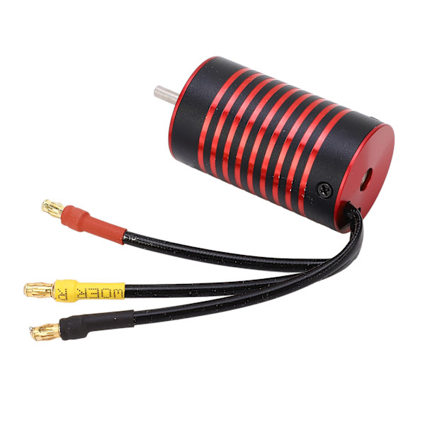 2845 RC bil børsteløs motor Vandtæt rustbeskyttet aluminiumslegering 4-polet RC bilmotor til 1/12 1/14 RC bil 3700KV