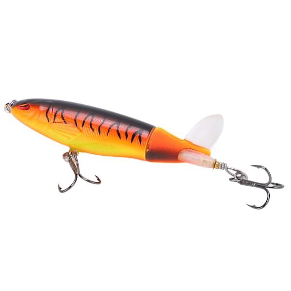 Fiskedrag Hard Bait Artificiell Minnow Lures med Treble Hook Swimbbait för basfiske#4
