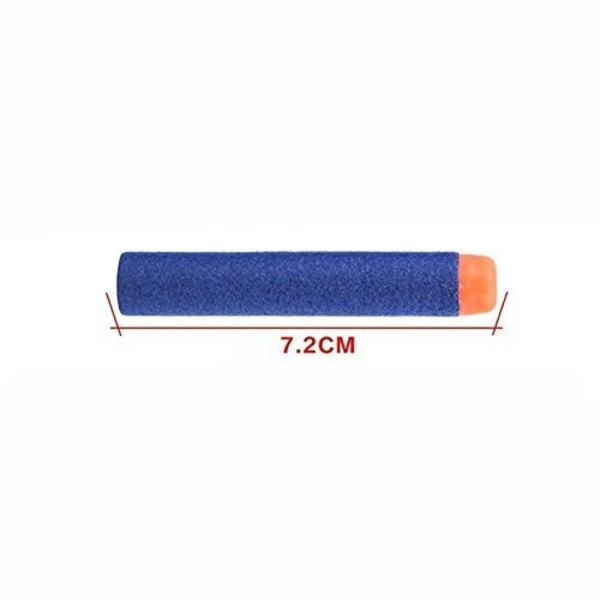 20 kpl 7,2 cm täyttöluoteja lasten leikkipyssyihin