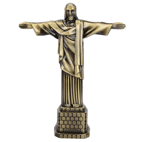 Brasil Kristusstatuen Modell - Verdensberømt landemerke skrivebordsdekor