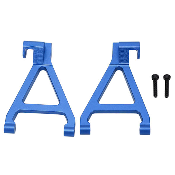 1 par RC bakre nedre svingarm Profesjonell aluminiumslegering Eksakt størrelse bakre nedre opphengsarmer for 1/16 RC bil blå