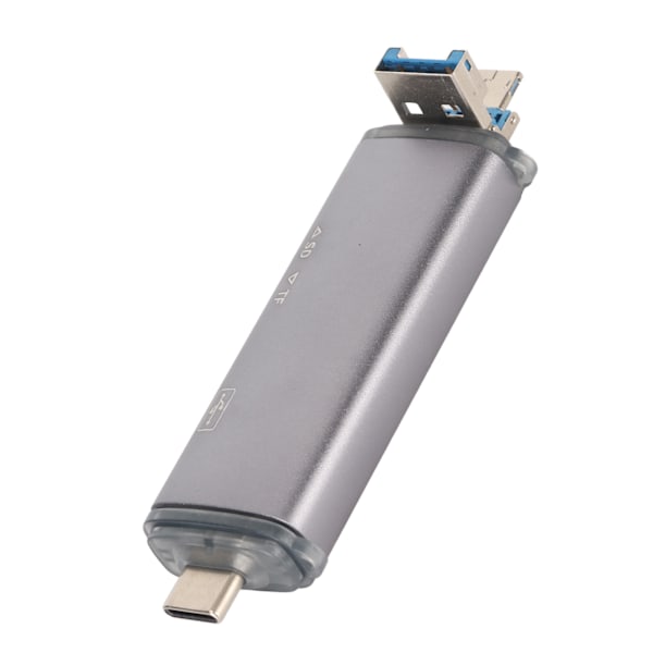 Kortläsare OTG USB C USB MICRO USB 5Gbps Ultra Slim Plug and Play Minneskortläsare för Telefon PC Laptop