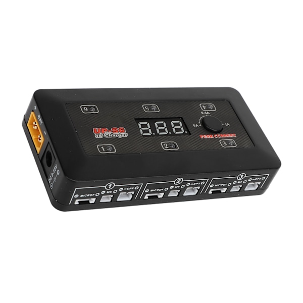 UP S6 1S lader LED-indikator LiHV LiPo batterilader med Micro MX MCPX USB-port for droneflymodell