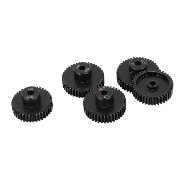 5st RC Pinion Motor Gear F 48DP 0,53m 38T 39T 40T 41T 42T Tillbehör för 3,175 mm axel