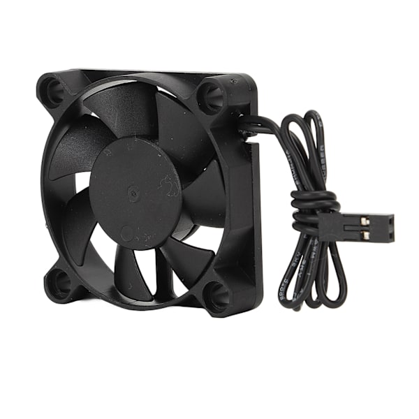RC Kylfläkt Järn Plast Lätt snabb hastighet RC Motorkylare för 1/10 Traxxas 7,4V Svart 45 X 45 mm