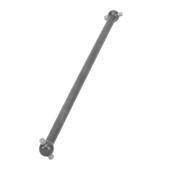 RC Hjuldrivaksel stift til stift 135 mm stålkoblingsstang Central drivaksel til ARRMA 1/7 1/8 RC bil sort
