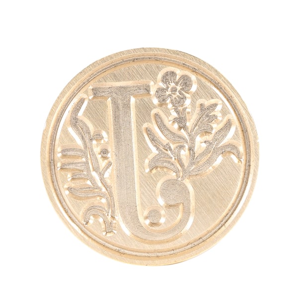 Vintage alfabet vax sigill stämpel set med trähandtag, sked och ljus