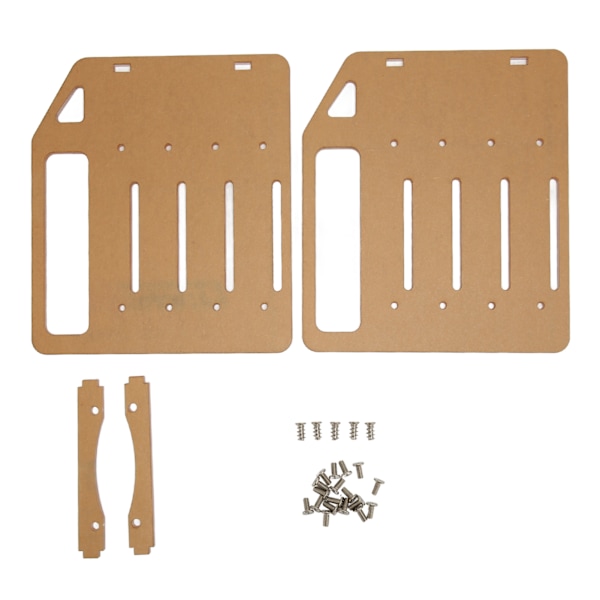 DIY Hårddiskfäste Flera Lager Noggranna Monteringshål DIY Akryl Hårddiskställ för Skrivbord 4 Lager