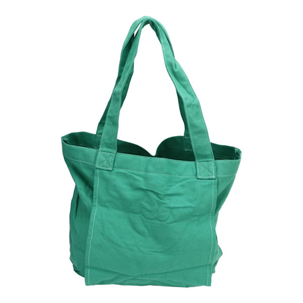 Yogamatta Carrier Tote Bärbar förvaring Canvas Carryall Axelväska 2 lager med blixtlås Grön