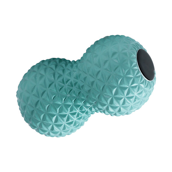 Fysisk massageboll Elastisk Mjuk Bärbar Kompakt EVA-material Bekväm Praktisk muskelfrigöringsboll för hem Dubbelboll Grön