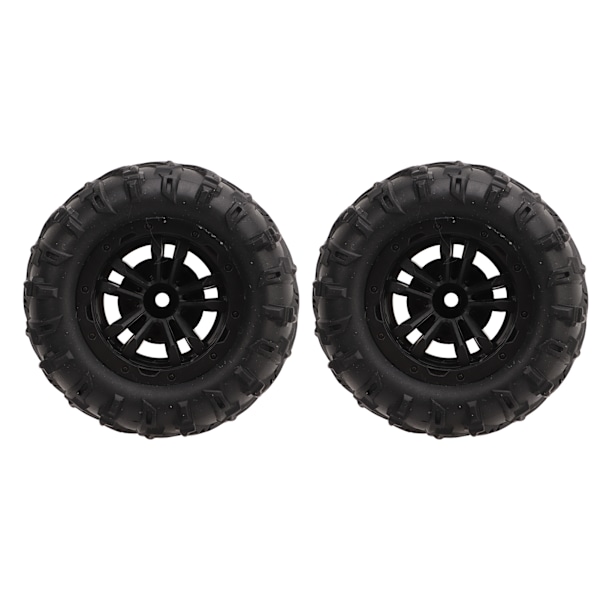 2 st 85mm RC-bildäck 47mm Bredd 12mm Hexadapter Gummibilbytesdäck för SCY 16101 16102 1/16 RC-bil