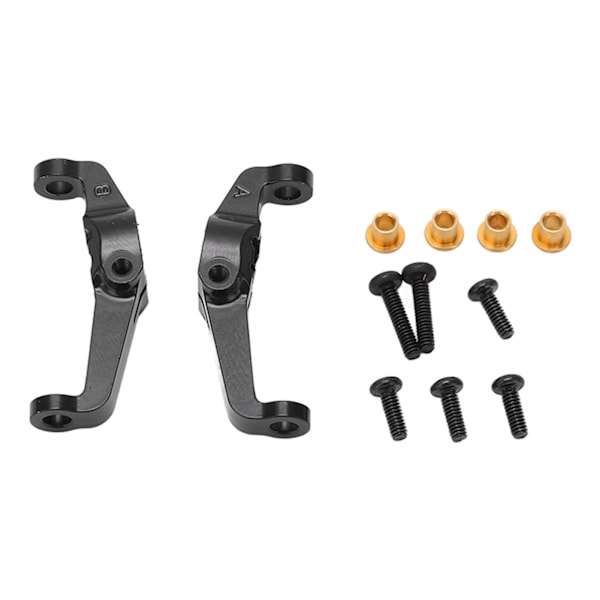 2st Mässing Caster Block C Hub Carrier för FMS FCX24 1/24 RC Biluppgraderingar Delar Tillbehör