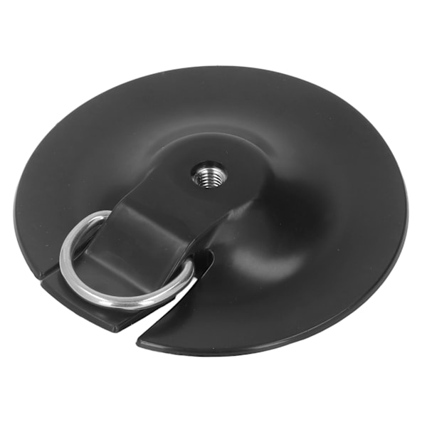 Surfbräda Kamerafäste Bas med D-ring PVC Stabil Surfbräda Kamera Bas Hållare Stativ Fast fäste för utomhussport Svart