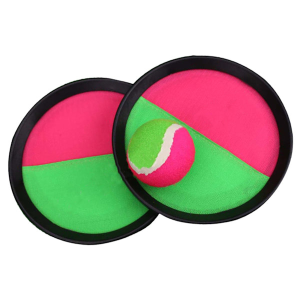 Barns kasta fångstboll Gummi Praktiskt Intressant förälder Barnleksak Kasta Catch Paddle Ball Game
