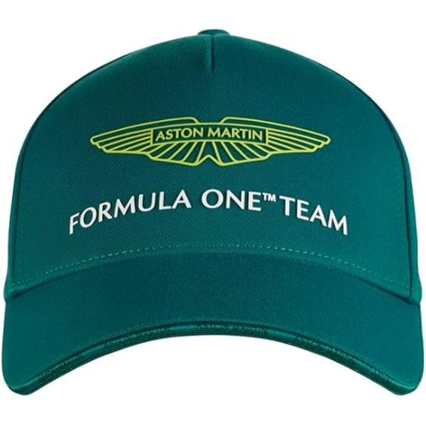 Aston Martin F1 Team - - Team Drivers Baseball Cap Lime Grøn - Unisex - Justerbar, One Size Passer Alle malachite green