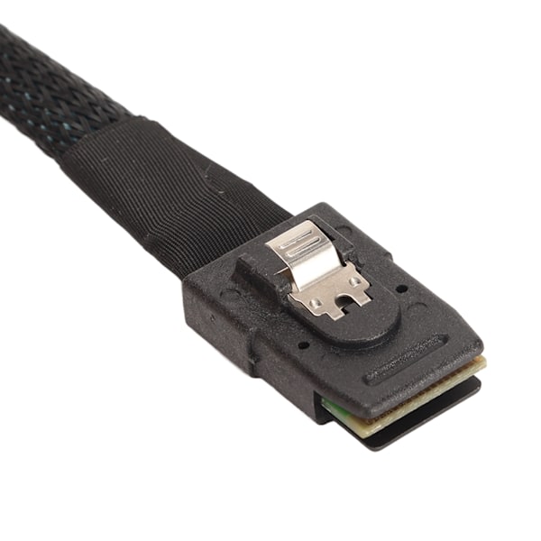 Mini SAS SFF til 4 SATA 7Pin Datakabel Mini SAS SFF 8087 til 4 SATA 7Pin Rettvinklet Kabel for Harddisk Datamaskin 0.97m