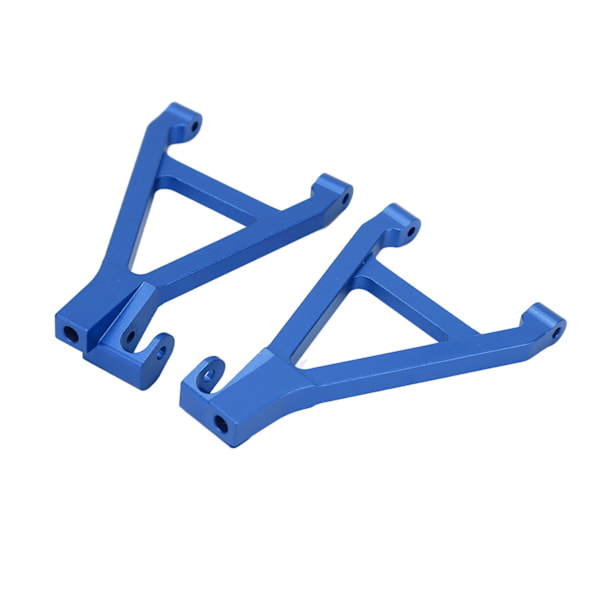 1 par RC bakre nedre svingarm Profesjonell aluminiumslegering Eksakt størrelse bakre nedre opphengsarmer for 1/16 RC bil blå