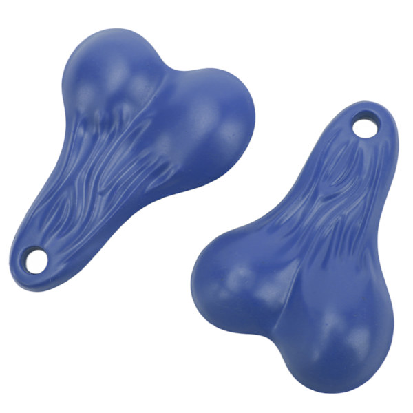 2 KPL RC-auton vetokoukun mutterit sinkkiseosta roikkuvat kuorma-auton pallot mutterit 1/10 automallin koristeluun ulkokäyttöön tummansininen