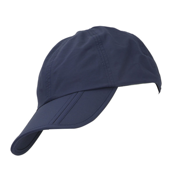 Solskyddshatt Sporthatt Lättvikt Quick Dry Hat UPF 50+ Blå baseballhatt för löpning Walking Camping
