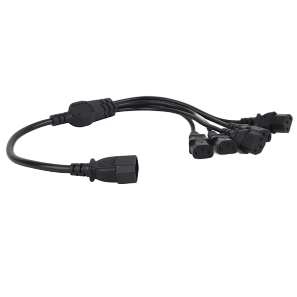 UPS PDU C14 til 5 x C13 Strømadapterkabel Han til Hun 10A 250V Y-Splitter Strømadapterkabel 1,6 fod