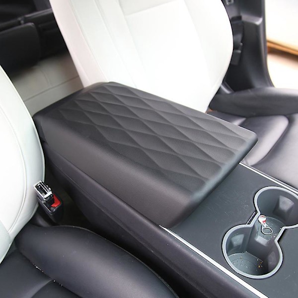 Klutchtech Tesla Tillbehör Mittkonsol Skydd Armstödsskydd för Tesla Model 3 Tesla Model Y