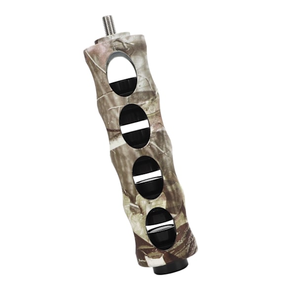 Bågskyttebågstabilisator 6 tums aluminiumlegering gummidämpare Vibrationsreducering Bågstabilisator för kompoundbågetillbehör kamouflage