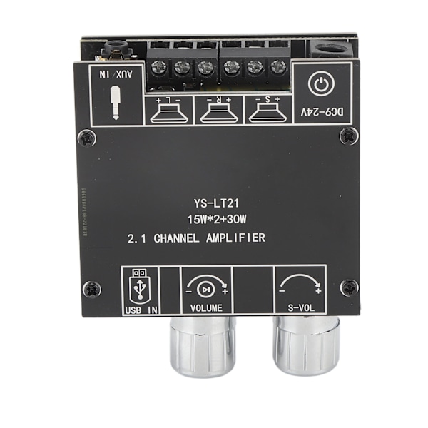 YS LT21 Bluetooth Audio Digital Amplifier Board Module 2.1 Channel 15W 30W med Bass Channel