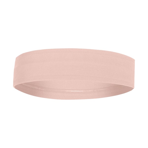 Sport Pannband Förhindra halka Fukttransporterande Mjuk Elastisk Män Dam Svettband för Fitness Yoga Löpning Rosa