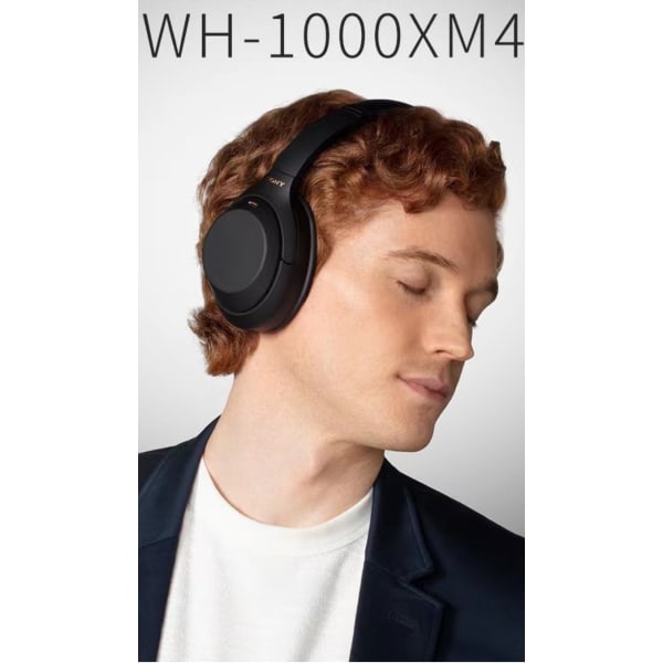 Trådlösa Bluetooth hörlurar Over Ear HiFi Stereo WH1000XM4 är lämplig för SONY huvudmonterade Bluetooth -headset 2