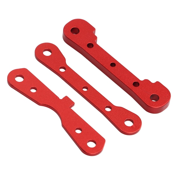 RC Car Swing Arm Mount Set Aluminiumlegering Förstärkt Svängarm Fast Mount Set för ARRMA 1/8 1/7 RC Car Upgrade Tillbehör Röd