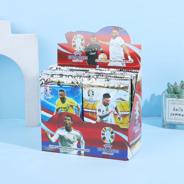 Cristiano Ronaldo Fotballkort Laser Flash Card Book World Cup Portugal Landslag nr. 7 Football Star Card