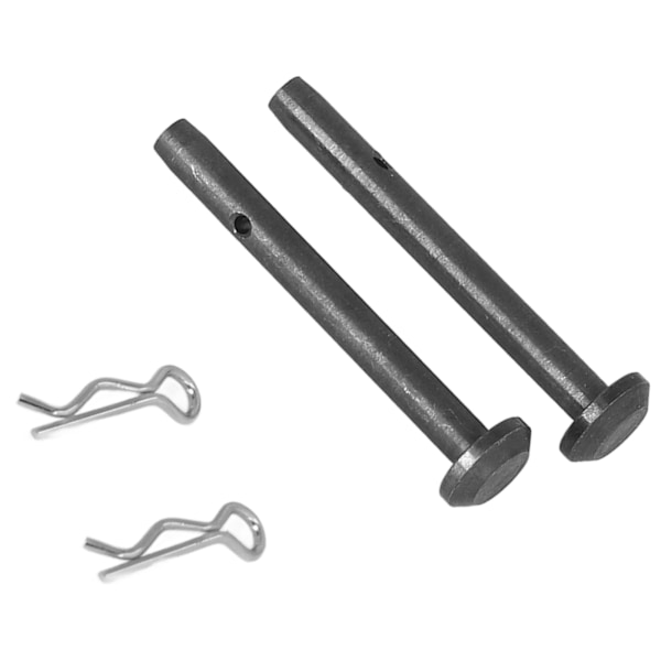 2 stk RC karosseriklips Pinner Jevnere kjøring Rustsikker 4 cm lengde Svart RC karosseriklips for 1:18 RC biler
