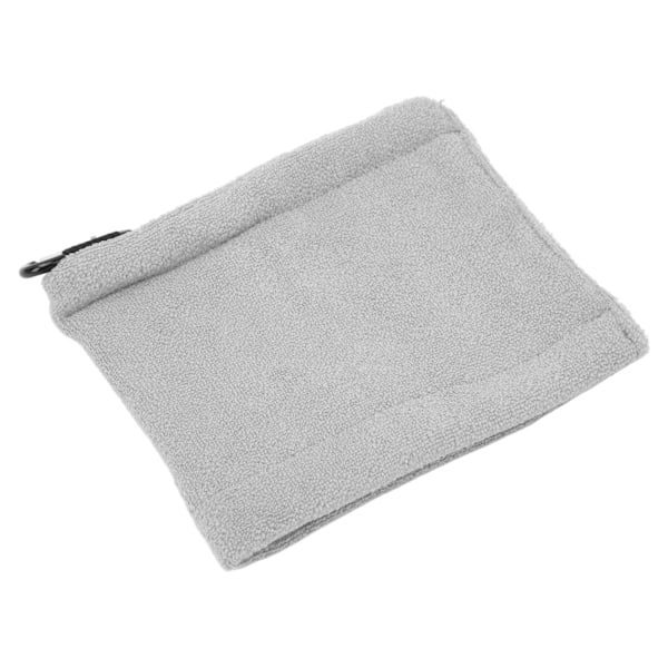 Golfhåndklæder Blødt alsidigt høj vandabsorption Bærbar mikrofiber golfhåndklæde til bold Golfkøller Grå