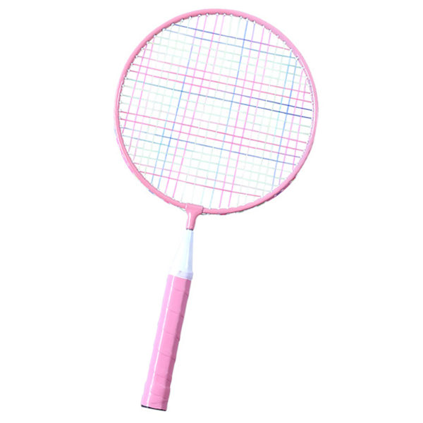 Badmintonracket för barn Grundskoleelever Utomhussport Badmintonracket Rosa